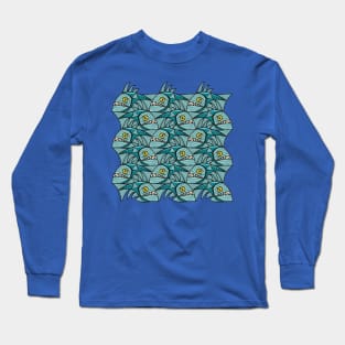 Escher fish pattern II Long Sleeve T-Shirt